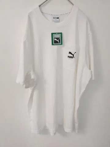 PUMA 푸마 화이트 티셔츠 L 사이즈