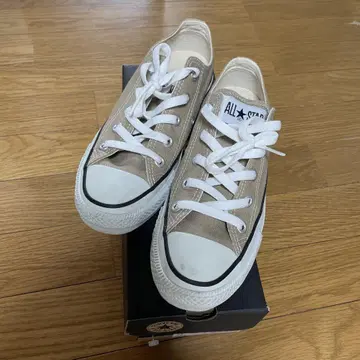 CONVERSE ALL STAR 베이지 스니커즈