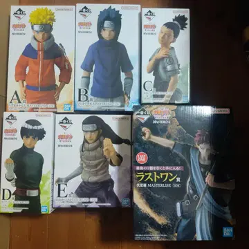 제일복권 NARUTO ABCDE 라스트원 피규어 컴플리트 중닌 시험