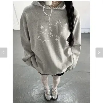 KIRAKIRA STAR HOODIE(hug0152) 그레이
