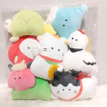 둥근 눈동자의 행운의 물건 7종 세트
