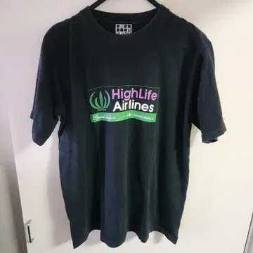 Blazed HighLife Air lines 대마당 티셔츠 L 사이즈