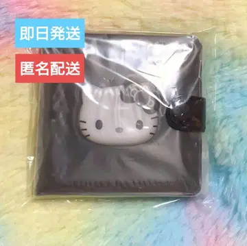 sanrio 키티 지갑 블랙 익명 배송