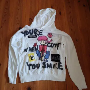 guernika x 란마1/2 Paint Hoodie
