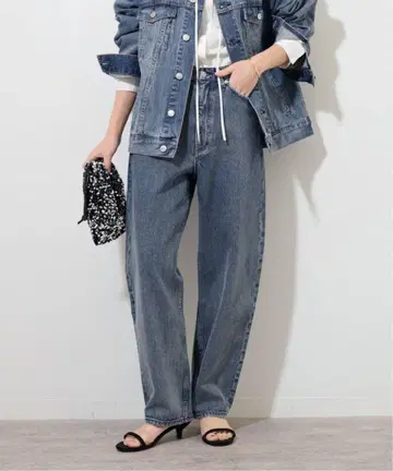 JOURNAL STANDARD relume 커브 라인 데님