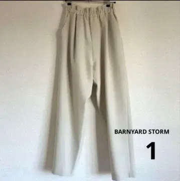 BARNYARD STORM 베이지 슬랙스 사이즈 1