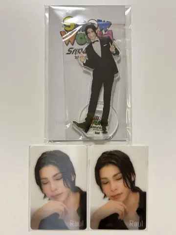 라울 Snow World 아크릴 스탠드 엿보기 카드