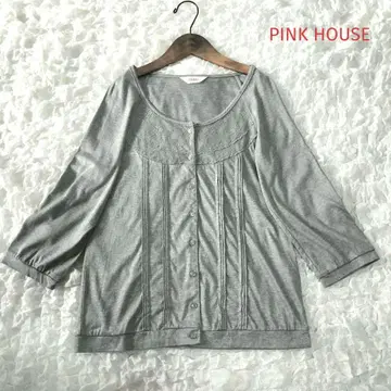 PINK HOUSE 핑크하우스 [미사용 새상품급] 레이스 턱 가디건