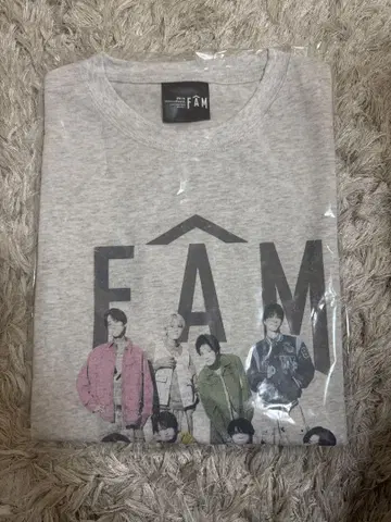 timelesz FAM 투어 티셔츠  목 화이트