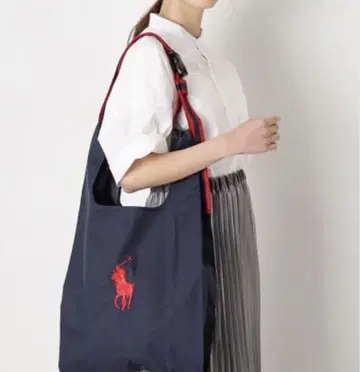 폴로 랄프로렌 폴로 포니 자수 벨트 레인 백