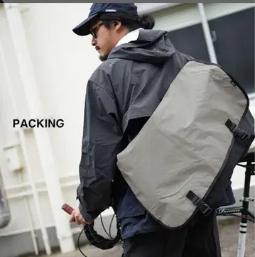 포장 REFLECTIVE MESSENGER BAG