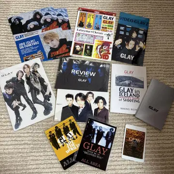 GLAY 스티커 엽서 미니 밑받침 세트