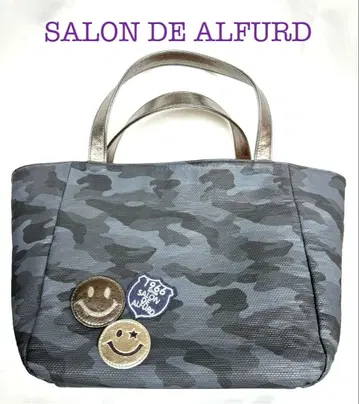 SALON DE ALFURD 카모플라쥬 토트백