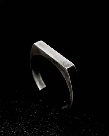 PRY/ Signet Bangle silver925 프라이 슈토