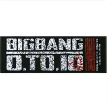 BIGBANG O.T.O10 10주년 타월