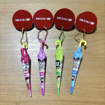 파라솔 초콜릿 미니어처 키링 4종 컴플리트 세트