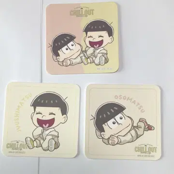 오소마츠 6쌍둥이 믹스 정원 오소마츠 14마리 딸기 코스터