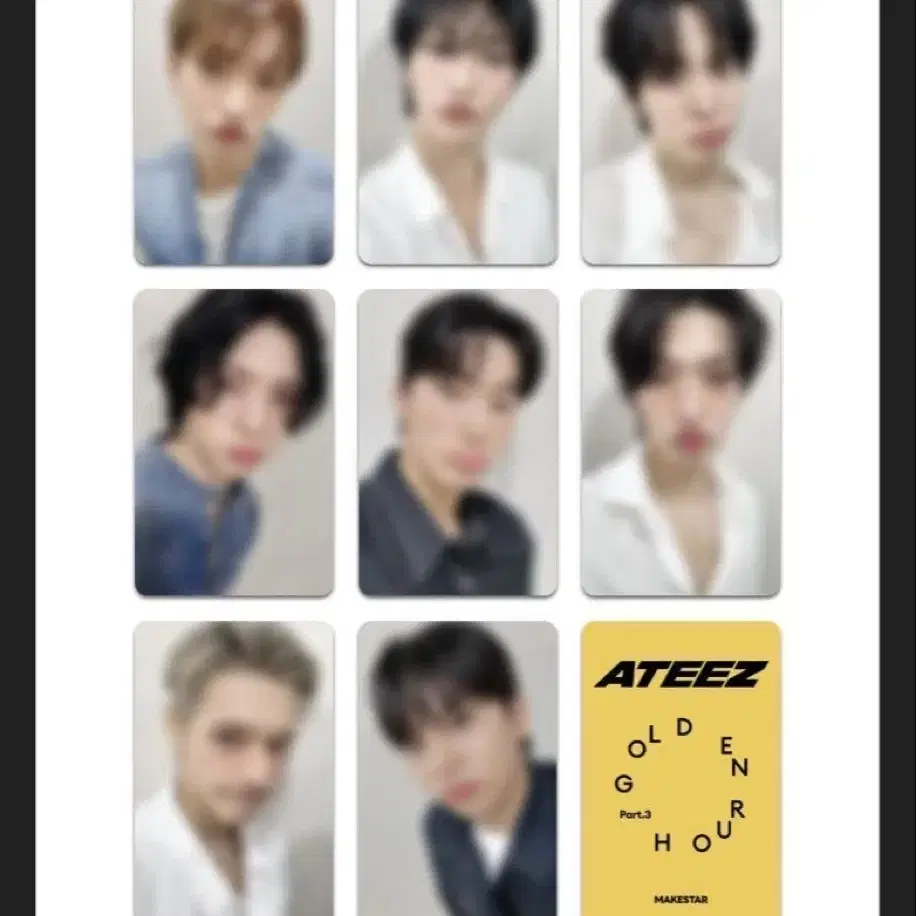 ATEEZ - ATEEZ ユノ makestar うさぎ ラキドロ コンプリート セット 公式サイト ATEEZ ソンファ makestar ラキドロ うさぎ トレカ K