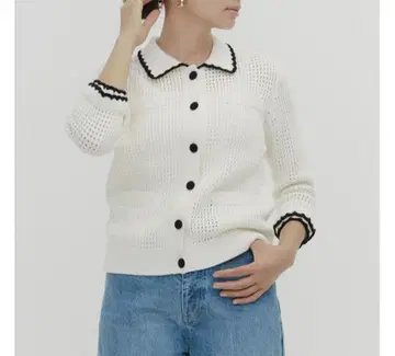 yori 컴팩트 크로셰 니트 자켓 38 2025SP