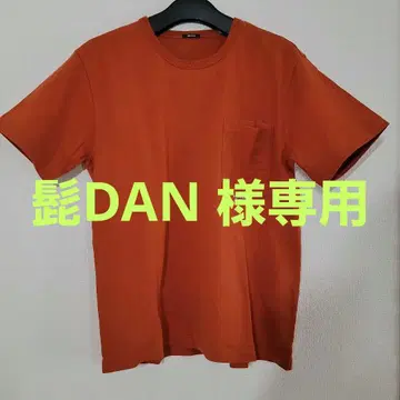 DENHAM 오렌지 티셔츠 XL(LL)