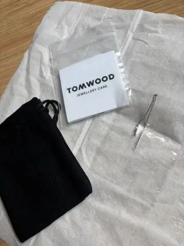 TOMWOOD 슬릭 이어 체인 64mm
