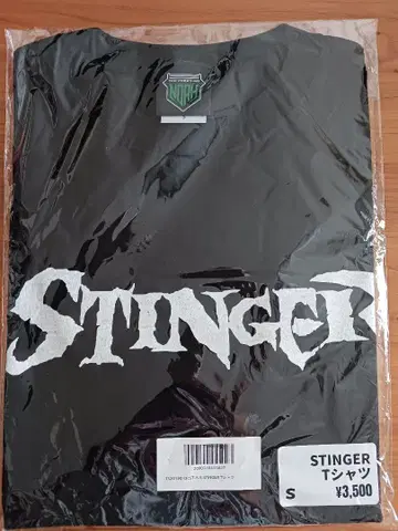 NOAH STINGER 티셔츠 S 블랙 미개봉 미사용