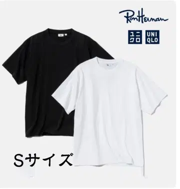 '새상품' Ron Herman S 사이즈 티셔츠 블랙