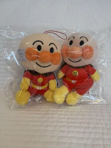 호빵맨 봉제 인형 2종 세트