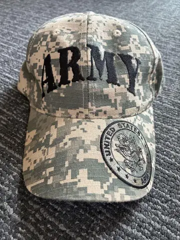 EAGLE CREST 카모플라쥬 캡 ARMY 자수