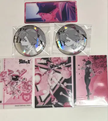 TO BE HERO X 팝업 클리어 카드 캔뱃지 로리