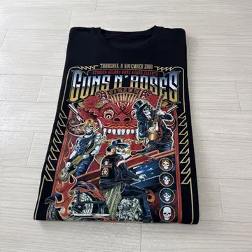 GUNS N' ROSES 밴드 티셔츠 2018