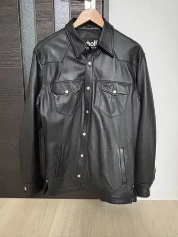 Schott 블랙 가죽 자켓 L