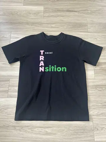 사카이 TRANsition 티셔츠 (사이즈 3)