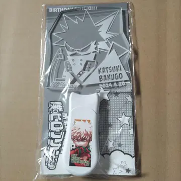 미개봉 새상품 바쿠고 카츠키 생일 응원봉 JCS 한정판