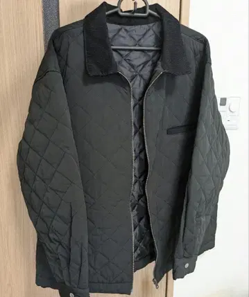 BACK NUMBER 퀼트 블루종 L 미사용품