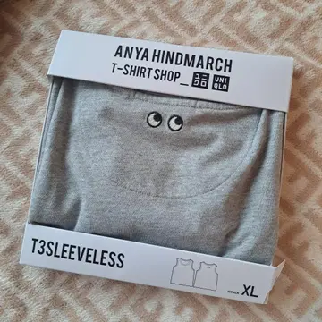 ANYA HINDMARCH T3SLEEVELESS XL 그레이