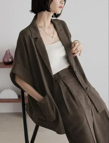 로리즈팜 바스켓 자켓 SS