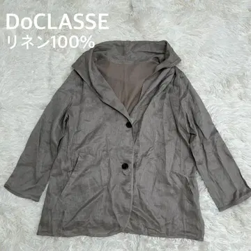 DoCLASSE 두클라쎄 마 린넨100 후디 시어 자켓