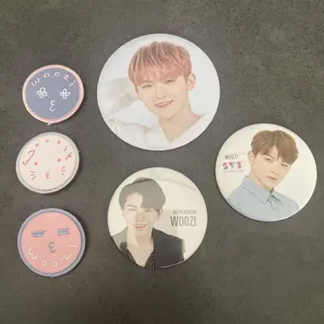 SEVENTEEN WOOZI 핀 배지 세트