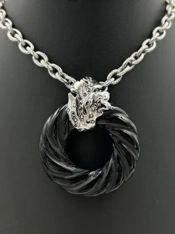 ST.JOHN 센트존 큐빅 목걸이 액세서리 새상품급