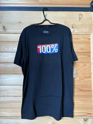 100% 티셔츠 L 블랙