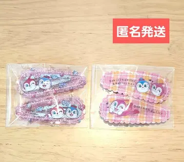 호빵맨 뮤지엄 한정 짤랑이 헤어핀 2세트 익명 배송