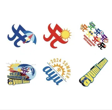 하마사키 아유미 a-nation2024 Summer 굿즈 타투 씰