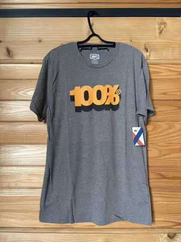 100% 티셔츠 그레이 M