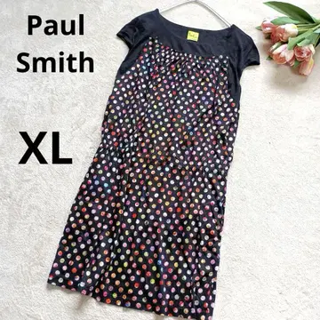 Paul Smith [큰] 멀티컬러 프렌치 슬리브 원피스 XL