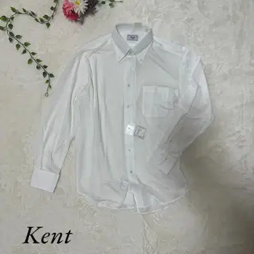 [새상품급] 택 포함 Kent 셔츠 화이트 긴팔 남성용 a740