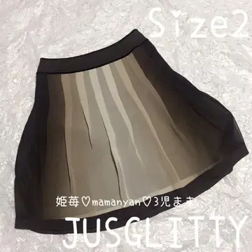 JUSGLITTY 저스길리티 그라데이션 스커트