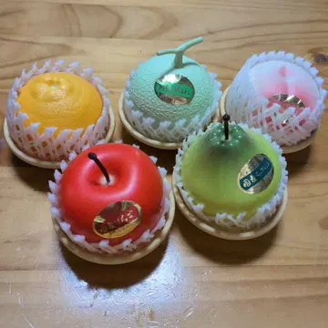 후르츠 젤리 빈 용기 5개 세트