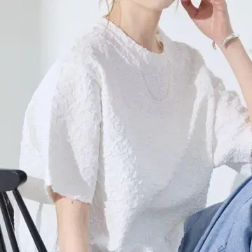 journal standard 셔링 하프 슬리브 T