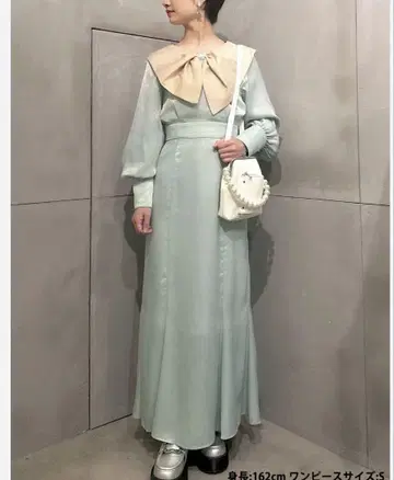 PAMEO POSE 파메오 포즈 빅 보우 드레스 컬러 원피스